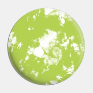 lime green Storm - Tie Dye Shibori Texture Pin