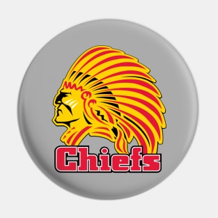 Exeter Chiefs Rugby Mascot Logo Pin