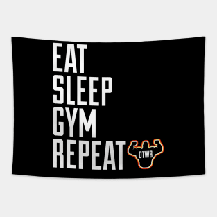 Eat, Sleep, Gym, Repeat Tapestry