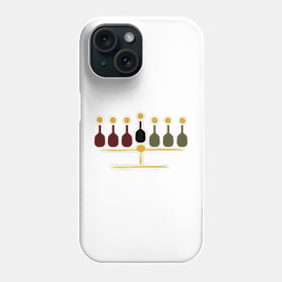 Pickleball Kwanzaa Kinara Phone Case