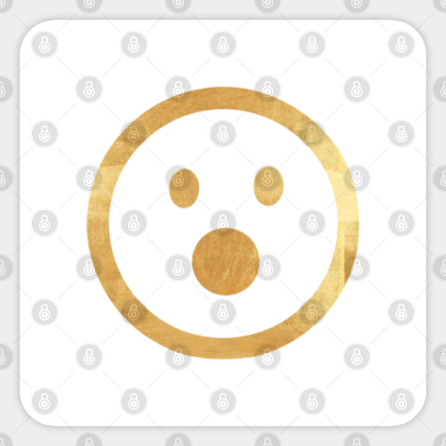 Surprise Smiley Face Surprise Smiley Face Sticker Teepublic