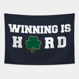 Winning Is Hard Tapestry