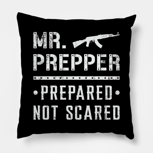 Prepper Doomsday Survival Prepping Virus Gift Pillow by T-Shirt.CONCEPTS