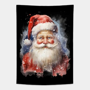 Retro Santa Claus Tapestry