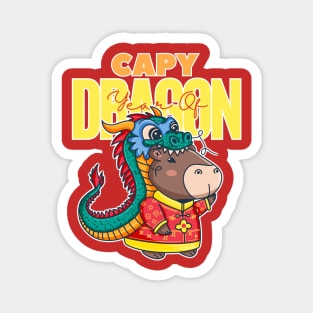 Capy Year of Dragon Magnet