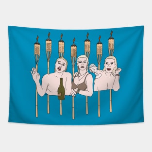 RHONY Pool Party Tapestry