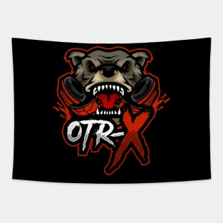 OTR-X Bear with Logo Tapestry