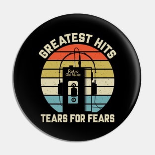 Greatest Hits Tears for Fears Pin