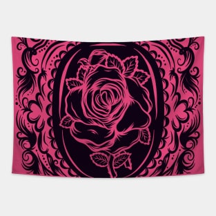 Rose Cameo Tapestry