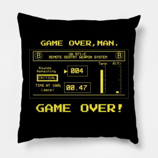 Game over, man! Aliens Sentry Gun Display Pillow