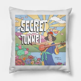 Secret Tunnel by Chong and the Nomads Album Cover Pillow