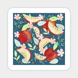 Apples & Flowers Magnet