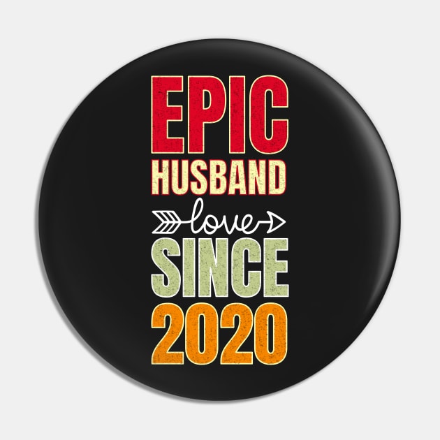 Epic husband since 2020 2nd anniversary gift Pin by PlusAdore