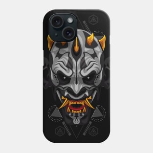 satan head mask Phone Case