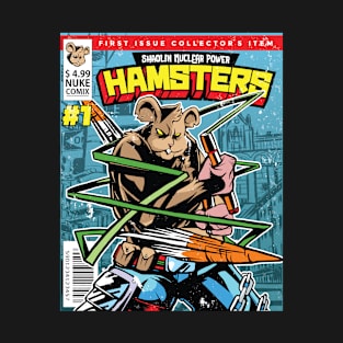 Super Ninja Hamsters Comics T-Shirt