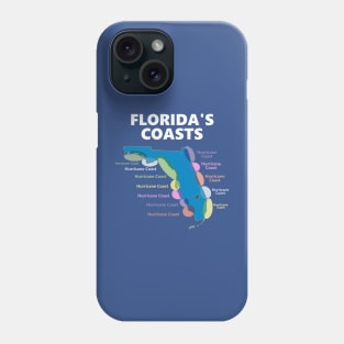 Florida's Coasts Phone Case