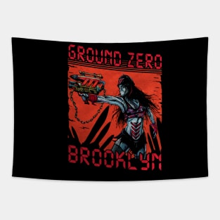 "GROUND ZERO BROOKLYN" Tapestry