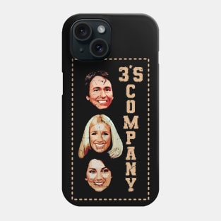 Threes Company /\/\/ Vintage Fan Art Phone Case