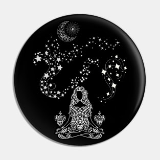 Celestial Meditation Pin