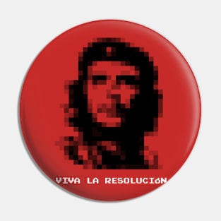 Viva La Resolución Pin