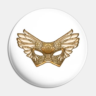 Golden Masquerade Pin