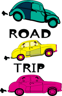 Road trip Kids T-Shirt by CindyS