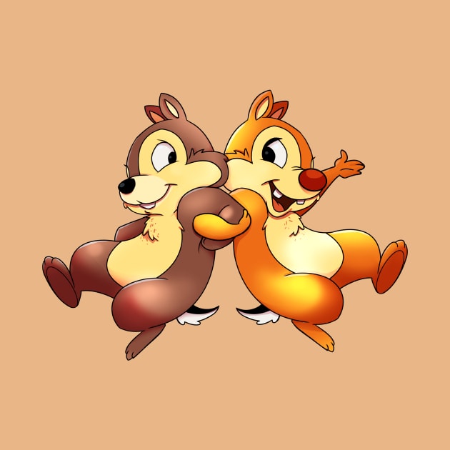 Chip and Dale by Mike Mincey