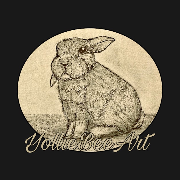 Grumpy Bunny - Limited Release : YollieBeeArt by YollieBeeArt