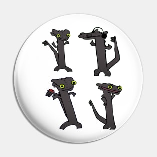 Dancing Toothless Pin