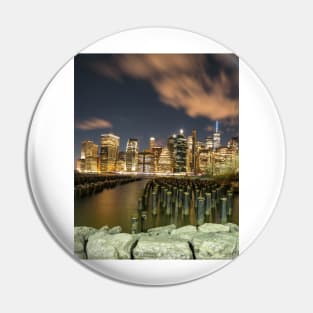 Manhattan Skyline Pin