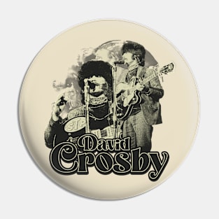 David Crosby Concert Pin