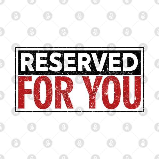 Reserved for you by GraphicBazaar