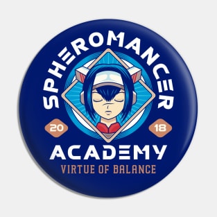 The True Spheromancer Academy Pin