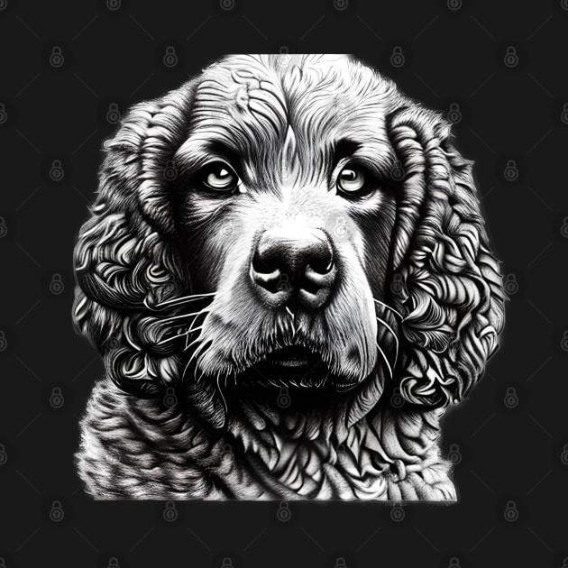 American Water Spaniel Dog by KayBee Gift Shop