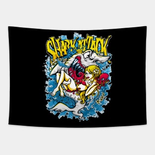 Shark Attack Tapestry