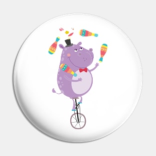 Hippo fun Pin