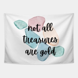 Sea Beach Glass Hunter Beachcomber Treasure Tapestry