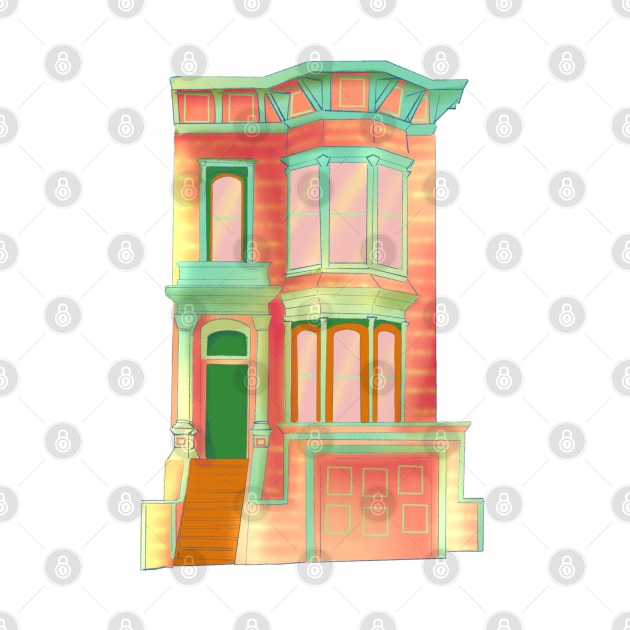 candy colored san francisco home by goblinbabe