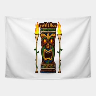 Torches, The Tiki Totem Tapestry