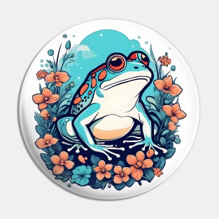 Magic Frog Cottagecore Pin