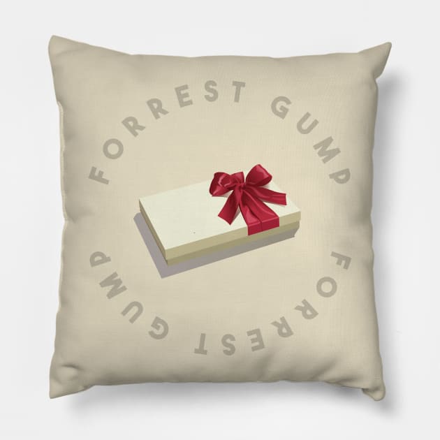 Forrest Gump Pillow by JORDYGRAPH