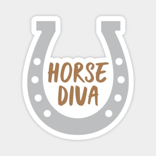 Horse Diva Magnet