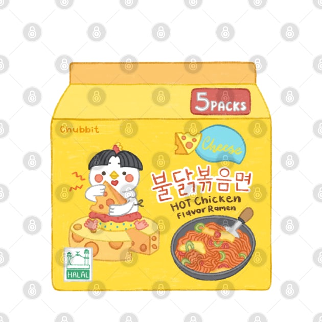 Samyang Cheesy Ramen by Chubbit