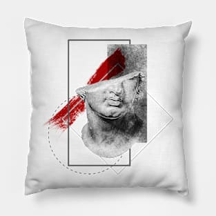 Geometric Art Bust Pillow