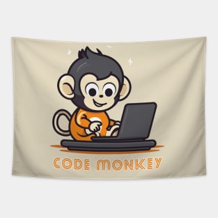 Code Monkey Software Engineering Pays the Bills Tapestry