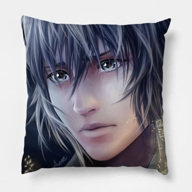 Noctis Lucis Caelum - Heaven's night light Pillow by AmeNocturna