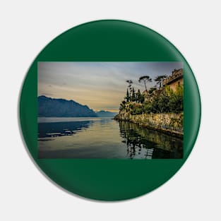 Lake Garda Seen from Malcesine Pin