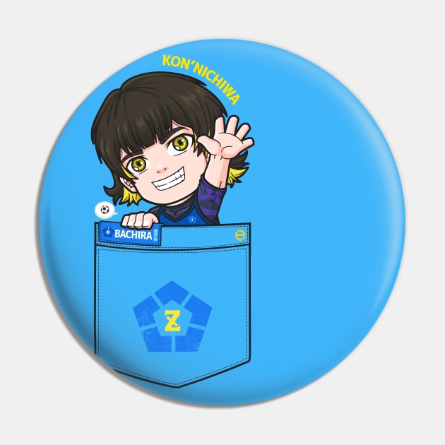 Meguru Bachira Badge B — Otaku Anime