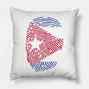 CUBA FINGER PRINT - CARNIVAL CARIBANA TRINI PARTY DJ Pillow