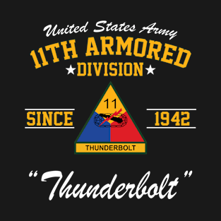 U.S. Army 11th Armored Division (11th AD) T-Shirt